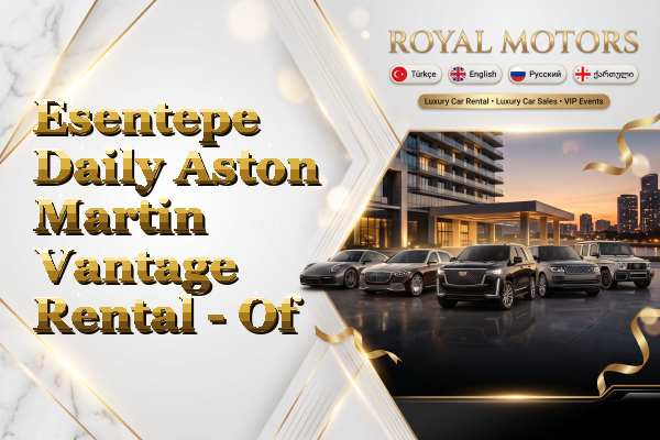 Esentepe Daily Aston Martin Vantage Rental - Of
