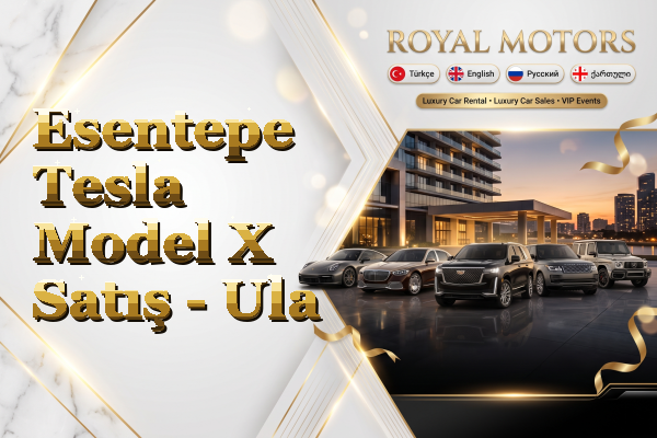 Esentepe Tesla Model X Satış - Ula