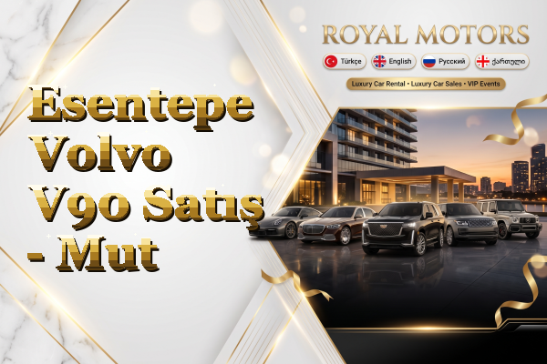 Esentepe Volvo V90 Satış - Mut