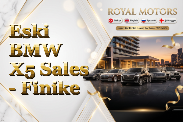 Eski BMW X5 Sales - Finike