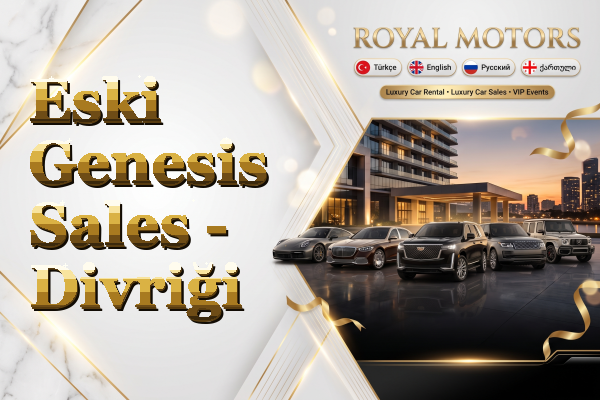 Eski Genesis Sales - Divriği