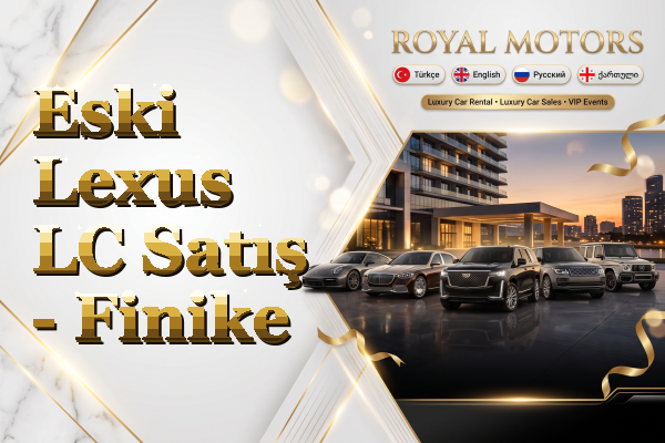 Eski Lexus LC Satış - Finike