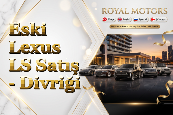 Eski Lexus LS Satış - Divriği