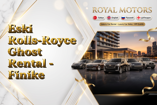 Eski Rolls-Royce Ghost Rental - Finike