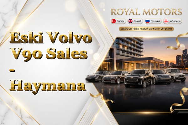 Eski Volvo V90 Sales - Haymana