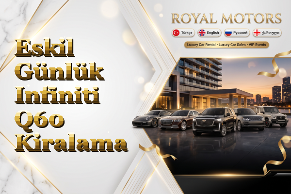 Eskil Günlük Infiniti Q60 Kiralama