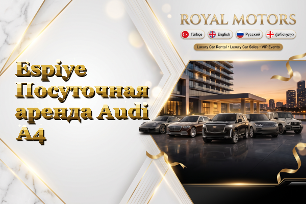 Espiye Посуточная аренда Audi A4