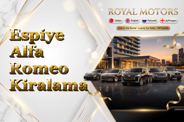 Espiye Alfa Romeo Kiralama