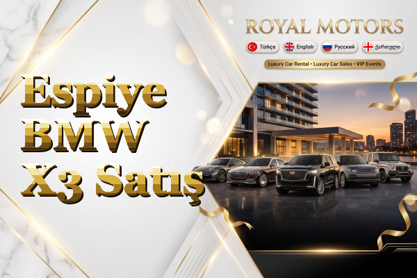Espiye BMW X3 Satış