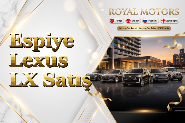 Espiye Lexus LX Satış