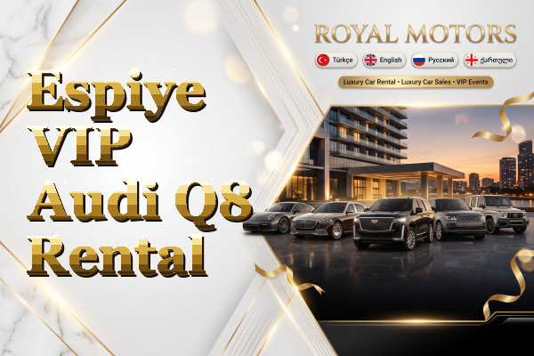 Espiye VIP Audi Q8 Rental
