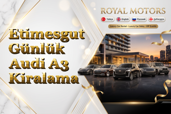 Etimesgut Günlük Audi A3 Kiralama