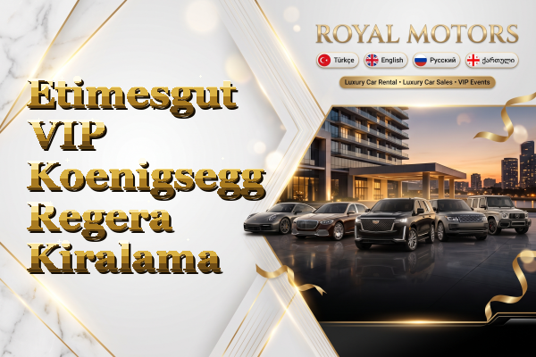 Etimesgut VIP Koenigsegg Regera Kiralama