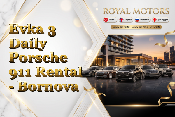 Evka 3 Daily Porsche 911 Rental - Bornova