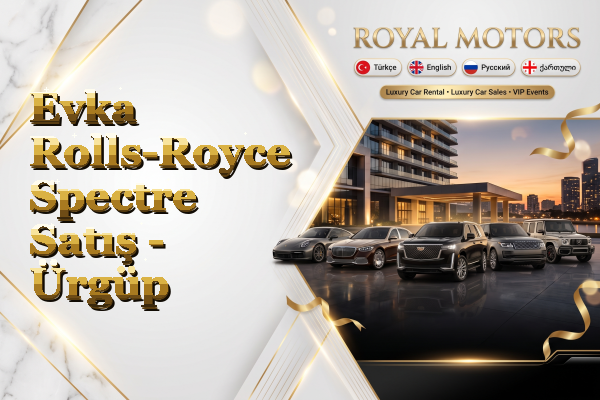 Evka Rolls-Royce Spectre Satış - Ürgüp
