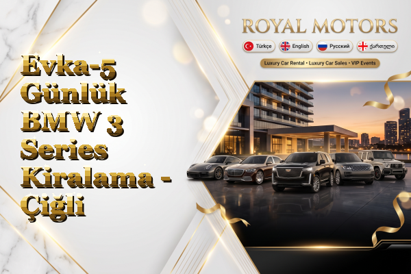 Evka-5 Günlük BMW 3 Series Kiralama - Çiğli