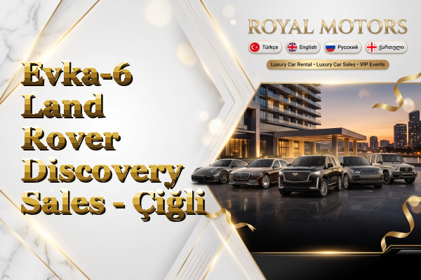 Evka-6 Land Rover Discovery Sales - Çiğli