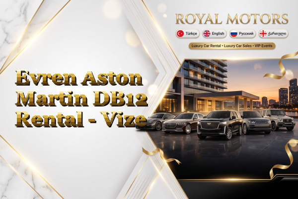 Evren Aston Martin DB12 Rental - Vize