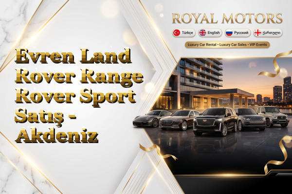 Evren Land Rover Range Rover Sport Satış - Akdeniz