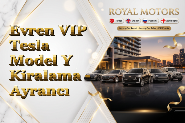 Evren VIP Tesla Model Y Kiralama - Ayrancı