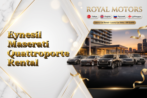 Eynesil Maserati Quattroporte Rental