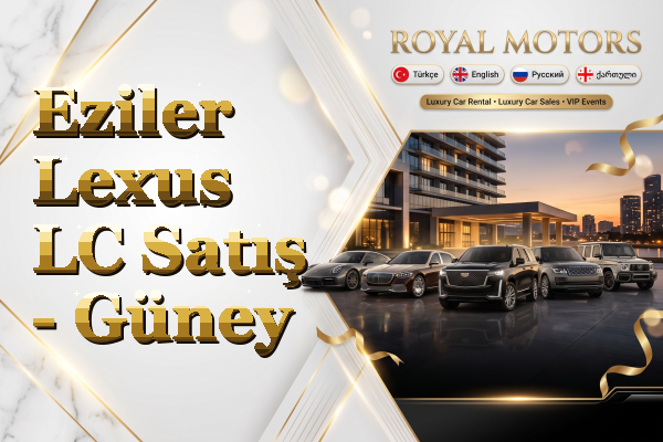 Eziler Lexus LC Satış - Güney