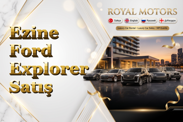 Ezine Ford Explorer Satış