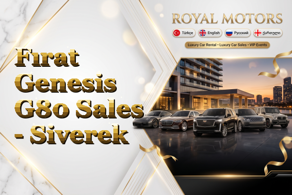 Fırat Genesis G80 Sales - Siverek