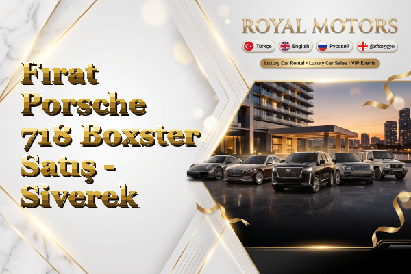Fırat Porsche 718 Boxster Satış - Siverek