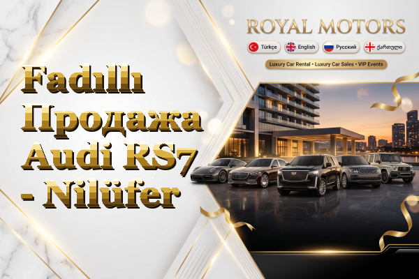 Fadıllı Продажа Audi RS7 - Nilüfer