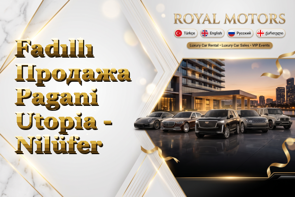 Fadıllı Продажа Pagani Utopia - Nilüfer