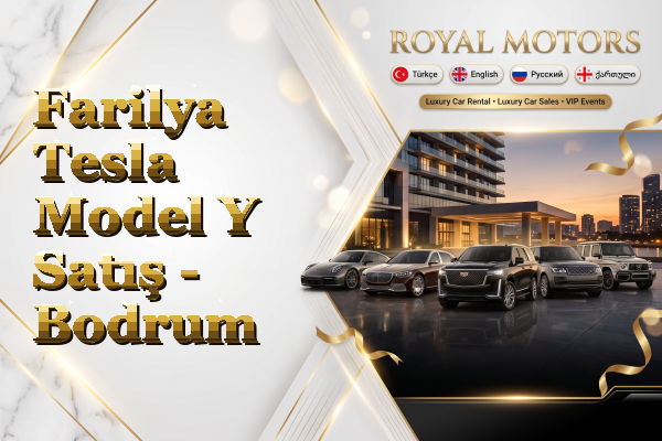 Farilya Tesla Model Y Satış - Bodrum