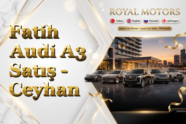 Fatih Audi A3 Satış - Ceyhan
