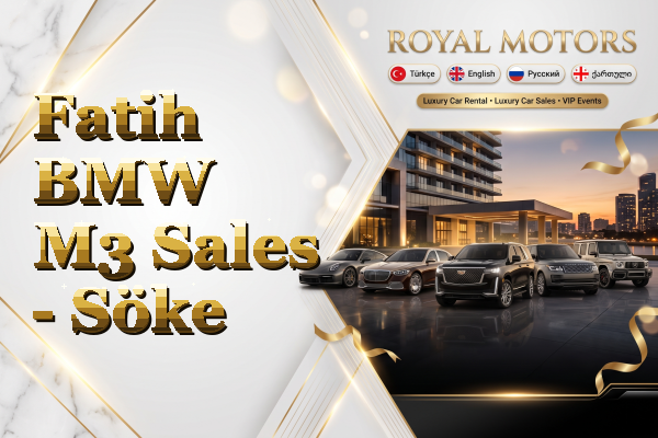 Fatih BMW M3 Sales - Söke