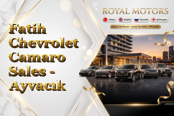 Fatih Chevrolet Camaro Sales - Ayvacık