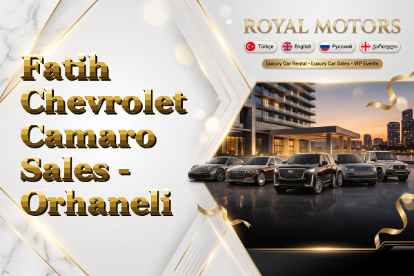 Fatih Chevrolet Camaro Sales - Orhaneli