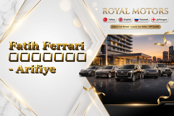 Fatih Ferrari გაყიდვა - Arifiye