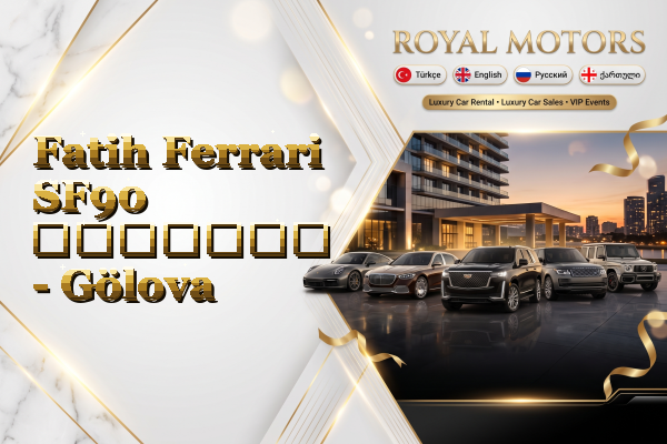 Fatih Ferrari SF90 გაყიდვა - Gölova