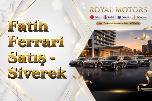 Fatih Ferrari Satış - Siverek