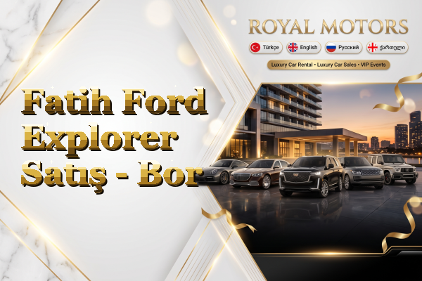 Fatih Ford Explorer Satış - Bor