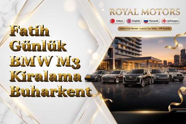 Fatih Günlük BMW M3 Kiralama - Buharkent