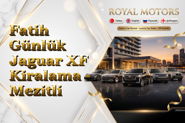 Fatih Günlük Jaguar XF Kiralama - Mezitli