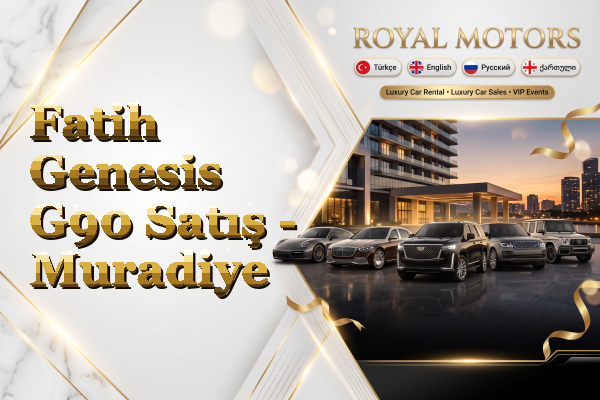 Fatih Genesis G90 Satış - Muradiye