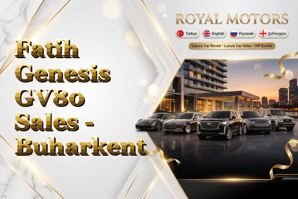 Fatih Genesis GV80 Sales - Buharkent
