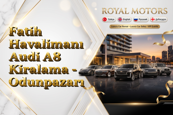 Fatih Havalimanı Audi A8 Kiralama - Odunpazarı