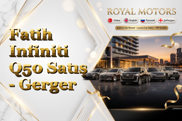Fatih Infiniti Q50 Satış - Gerger
