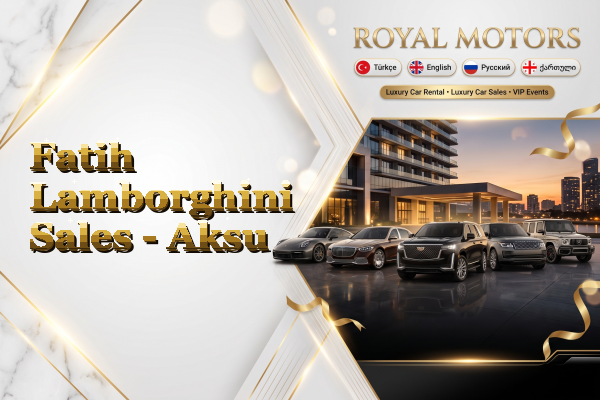 Fatih Lamborghini Sales - Aksu
