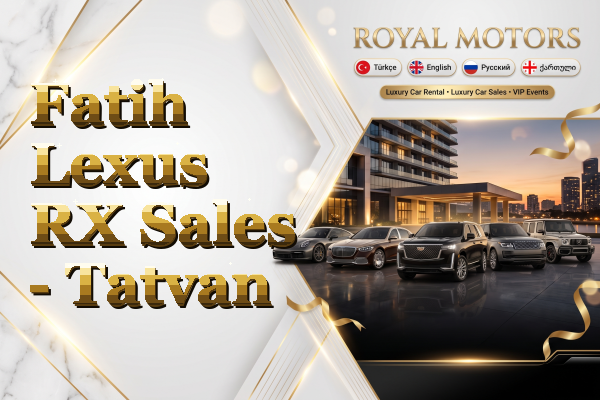 Fatih Lexus RX Sales - Tatvan