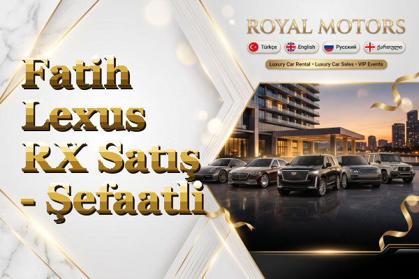 Fatih Lexus RX Satış - Şefaatli