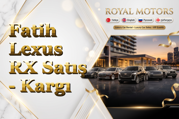 Fatih Lexus RX Satış - Kargı